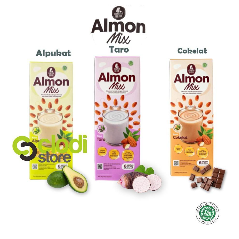 Asli / ori(sinal) MamaBear Almon Mix Susu Almond + katuk ASI Booster pelancar asi Asi Booster penamb