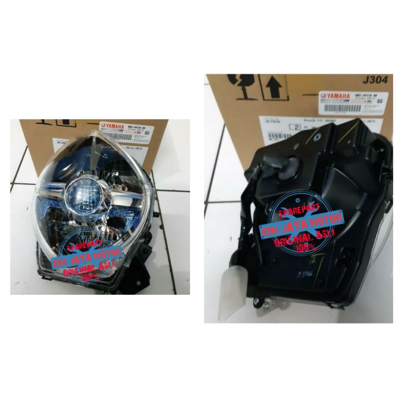 Lampu Depan Reflektor Headlamp Yamaha Fino 125 Grande original