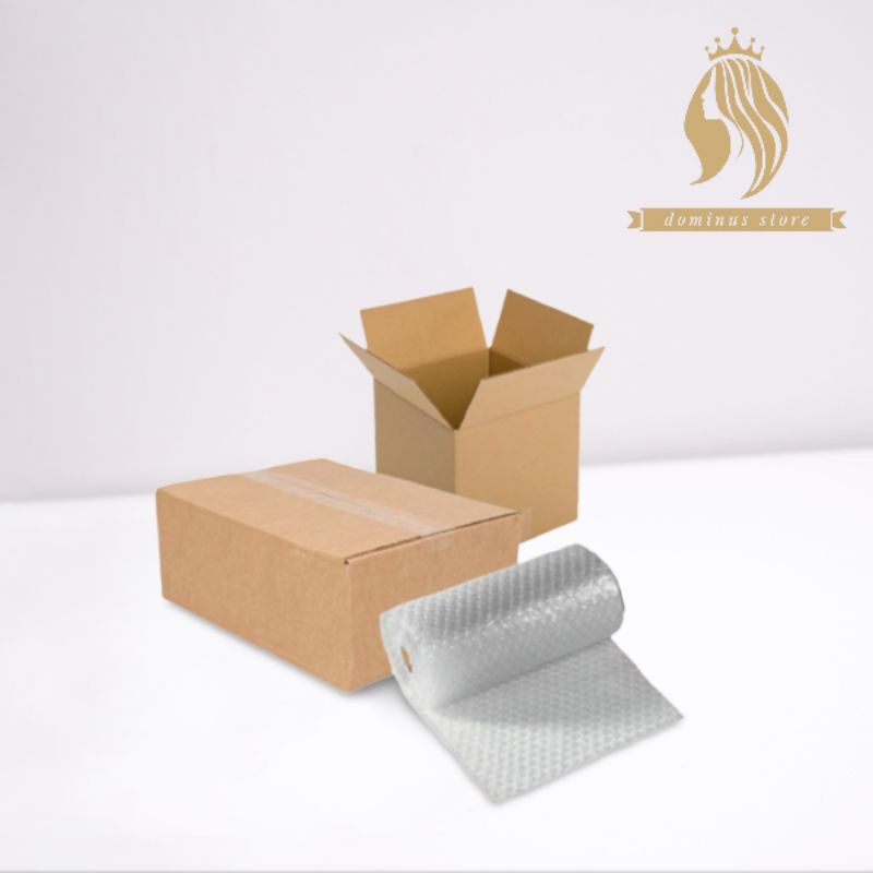

Buble wrap / kardus atc packing tambahan / bubble wrap