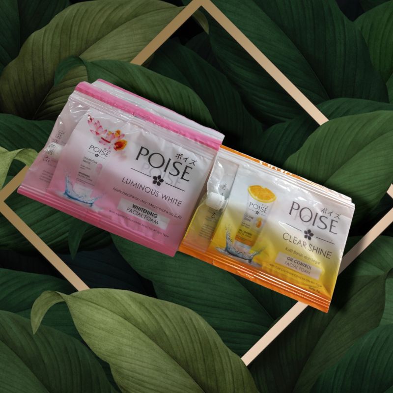 Poise facial foam sabun cuci muka posie sachet