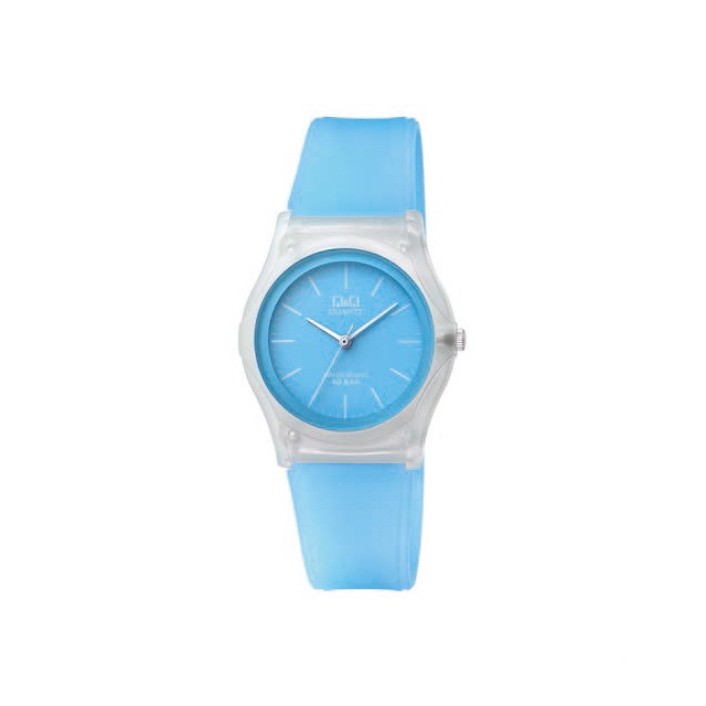 Q&Q QnQ QQ Original Jam Tangan Arloji Wanita Arloji Analog Karet - VQ04 VQ04J Water Resist 10 BAR-1