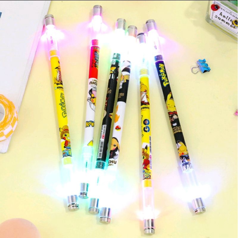 LED SPINNING PEN / PEN PUTAR / PEN AJAIB / PEN ANTI STRESS / PEN BALANCE BISA PILIH WARNA