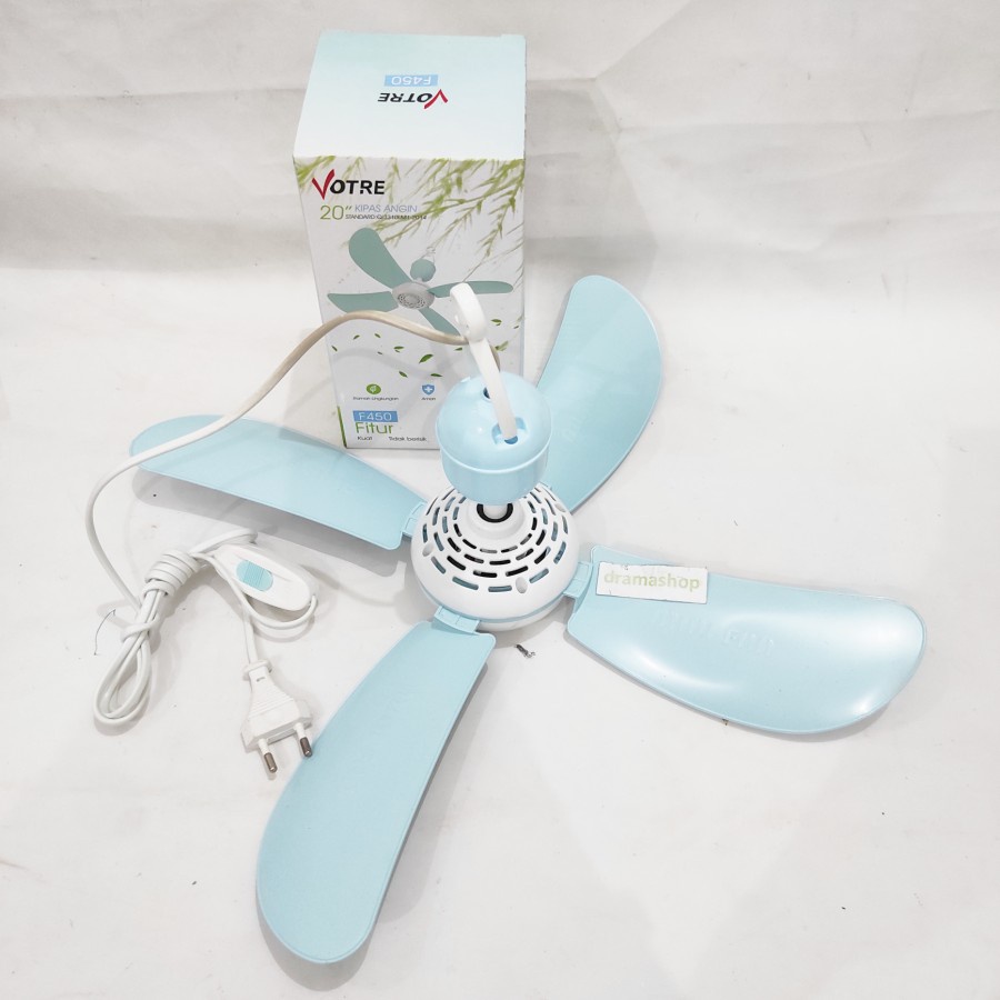 Ceiling Fan Kipas Gantung Plapon Mini Kecil Murah Bagus 15watt 15 watt