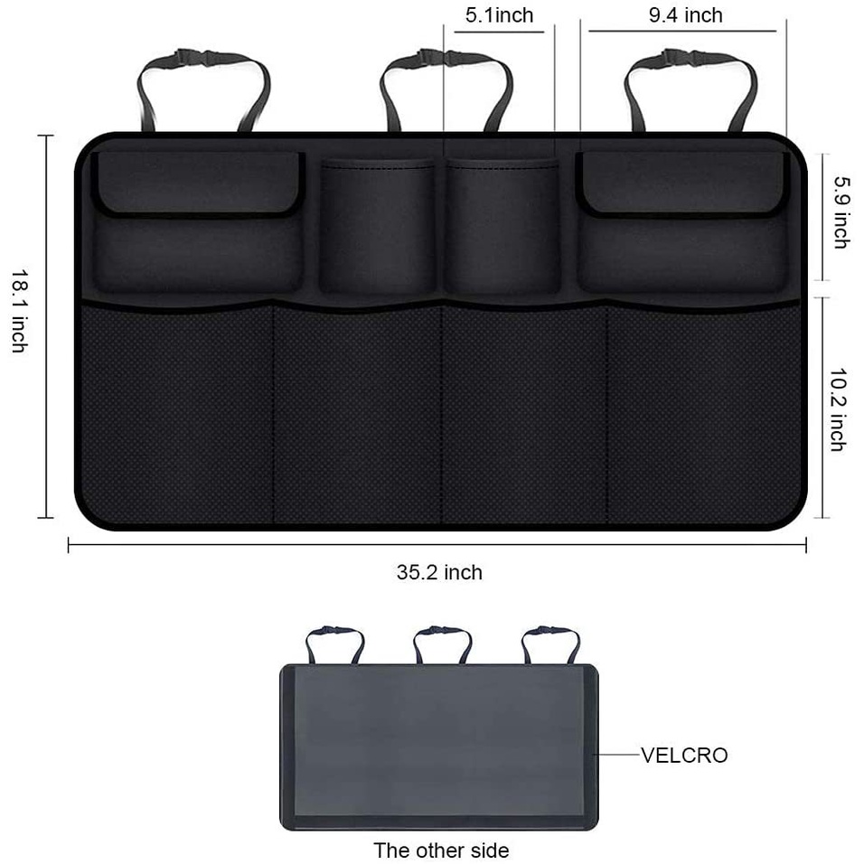 Tas Pouch Jaring Penyimpanan / Organizer Portable Multifungsi Untuk Bagasi Mobil