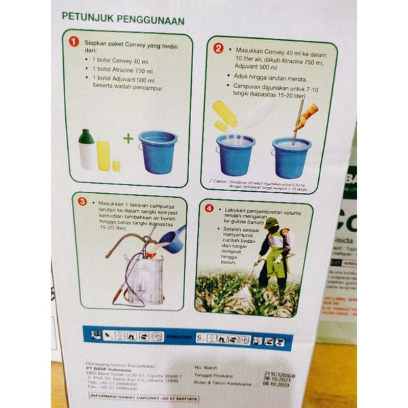 CONVEY 336SC Original Herbisida selektif jagung -500ML