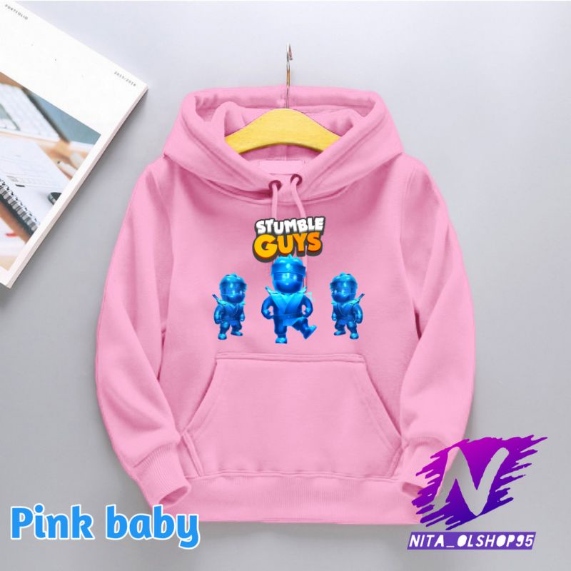 hoodie stumble guys game tiga nija epic hodie anak stumble