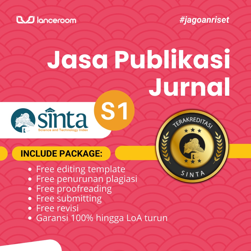 Asistensi Publikasi Jurnal SINTA | Asistensi  Submit Jurnal | SINTA 1