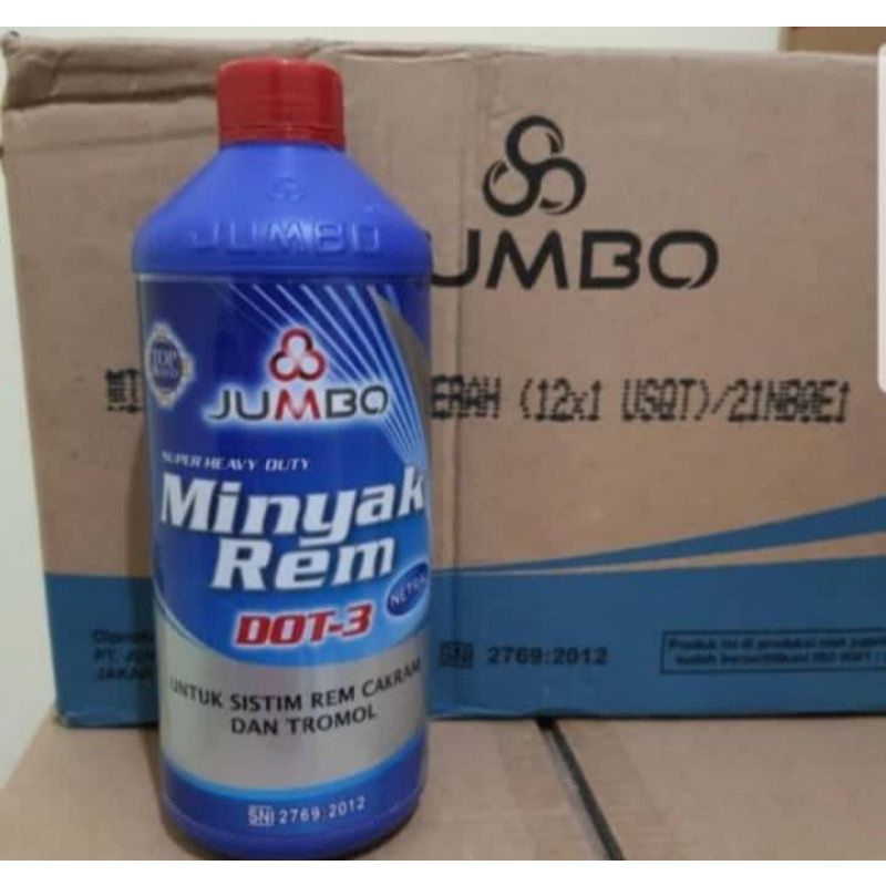 minyak rem red jumbo 1liter
