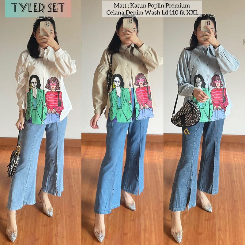 Bangkok Setcel kotak Setcelana kemja celna set zapa Set Baleciaga Kemeja baleciaga