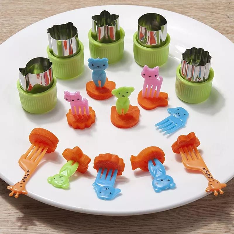 Cetakan Sayur Buah Bekal Makanan / Cetakan Kecil Sayur Buah Cake Cookies Fondant