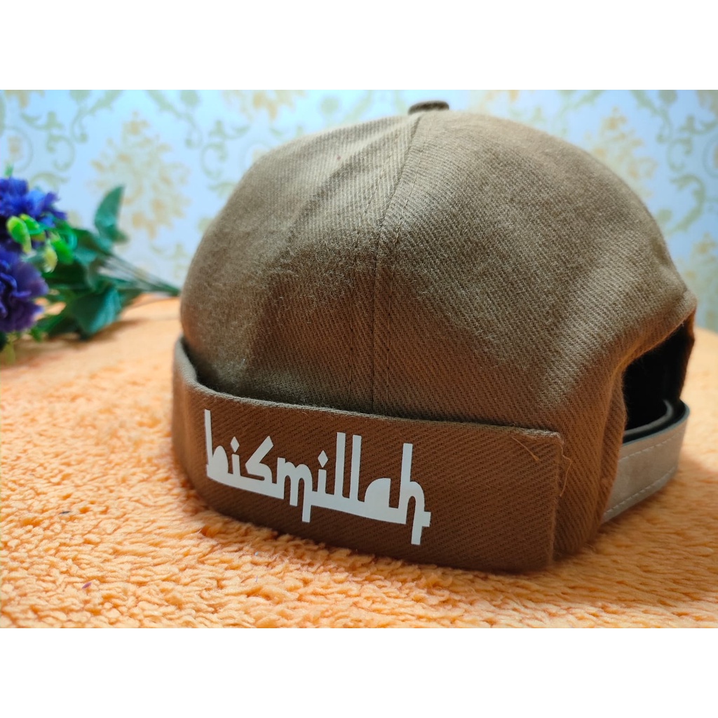 TOPI MIKI HAT POLOS &amp; KALIGRAFI PECI GAUL ROCKZILLA PREMIUM &amp; EXLUSIVE ORIGINAL BRAND TOPI MIKI HAT bissmillahTOPI MIKIHAT UAS TOPI PRIA DEWASA