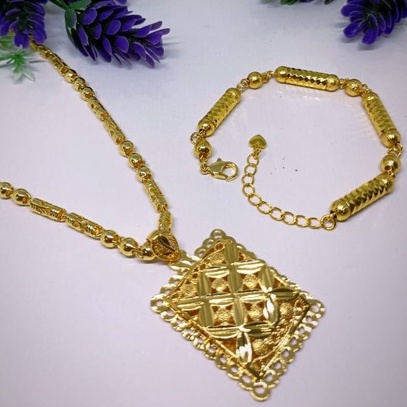 Set perhiasan kendari dewasa lapis emas 24k gold xuping fashion