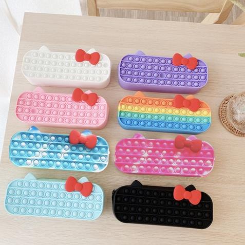 

EZHX Tasgue - Kotak Pensil Pop it Murah Pita Ribbon Tempat Pensil Pop it murah ヷ 56