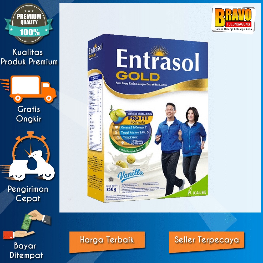 

Bravo Supermarket - ENTRASOL GOLD VANILLA 350gr