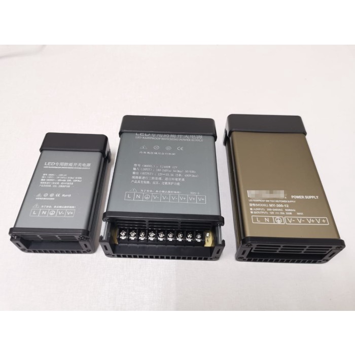TRAFO OUTDOOR DC 12V 10A ANTI HUJAN