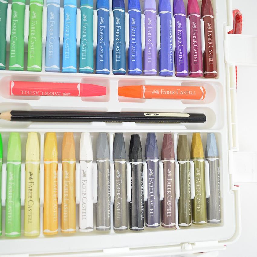 

11.11✔️Crayon Faber Castell Hexagonal Oil Pastel 60 Warna Free Perpect Drawing Tools Krayon|KD5