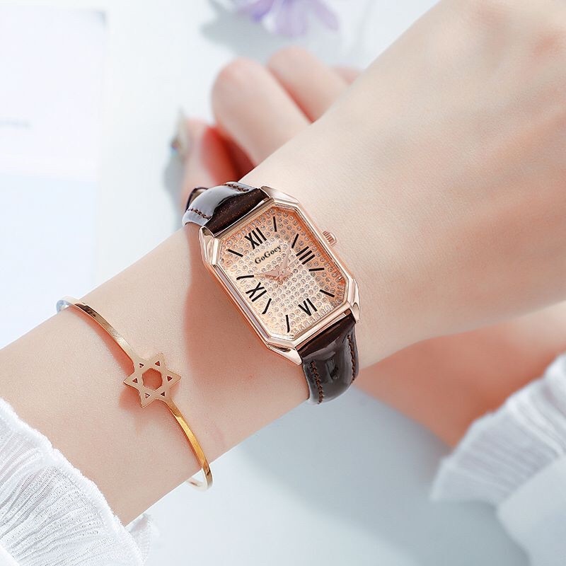 JAM Tangan WANITA RJ-008 Analog Gaya Retro Korea Trend 2022 Watch ulzzang