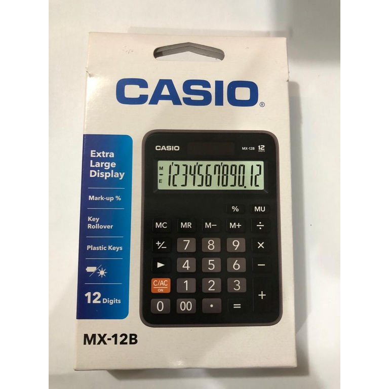 

Kalkulator Casio MX-12B-BK
