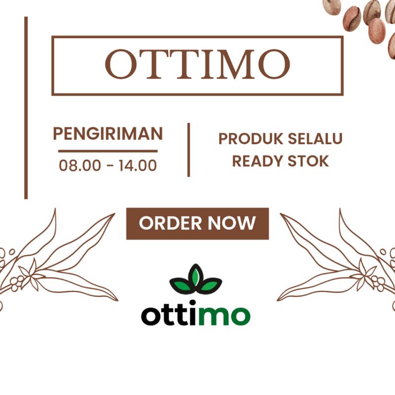 

Cahayadstore Ottimo Kopi 150Gr / Kopi / Kopi Bubuk / Kopi Hitam / Kopi Arabika / Kopi Arabica /