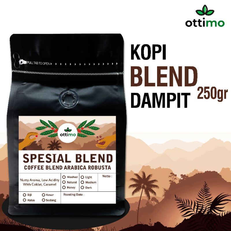 Jual Ottimo Kopi Gr Kopi Kopi Bubuk Kopi Hitam Kopi Blend Biji Kopi Espresso