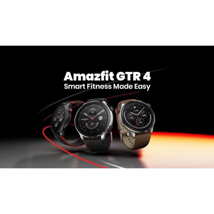 Smartwatch Amazfit GTR 4 150+ Sports Modes Bluetooth Call GPS SP02 - Garansi Resmi 1 Tahun