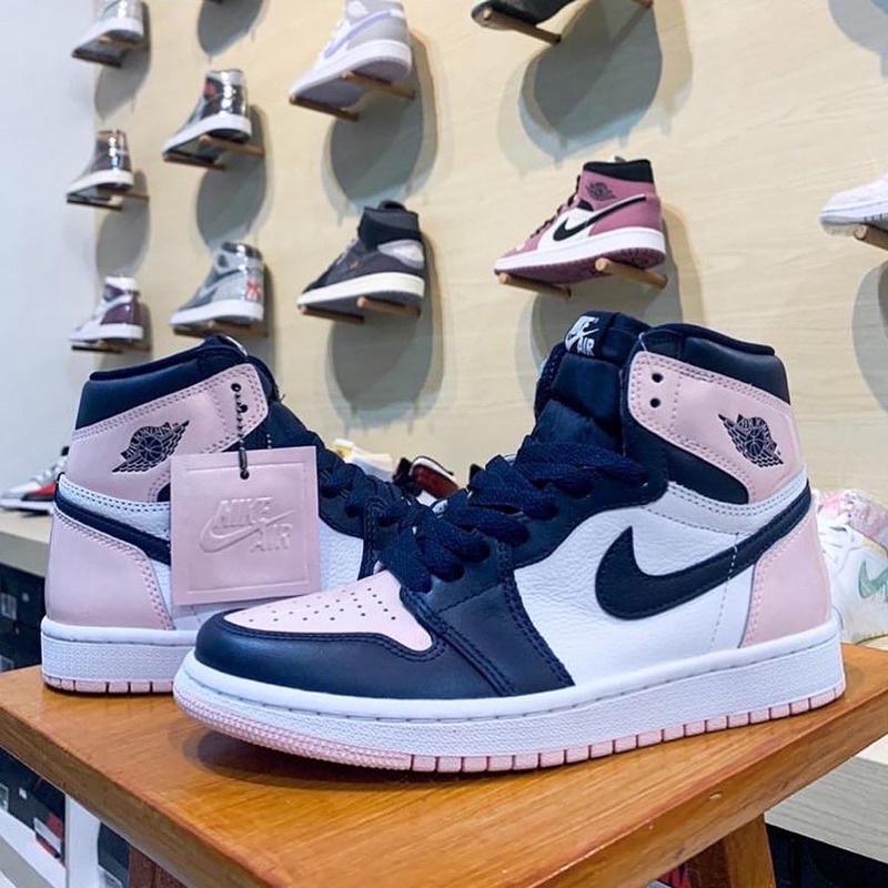 Air Jordan 1 High OG Atmosphere Bubblegum Resmi Original