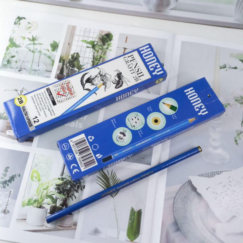 

PENSIL 2B HONEY GRAFIT isi 12pcs