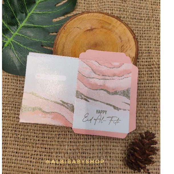 

↳ (Rac.card) isi 100 pcs Amplop Lebaran Size sedang motif Vintage Premium ボ