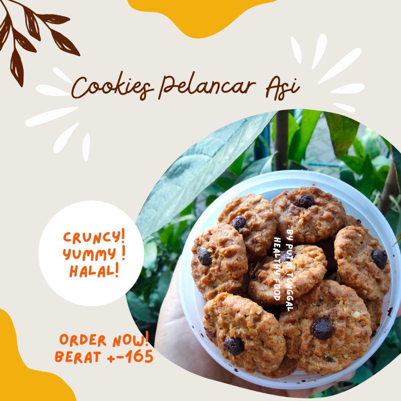 

(berat +-165 g)THE REAL ASI BOOSTER COOKIES. EXTRA DAUN KATUK