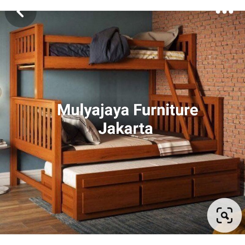 BUNK BED/ RANJANG TINGKAT ANAK ATAU DEWASA