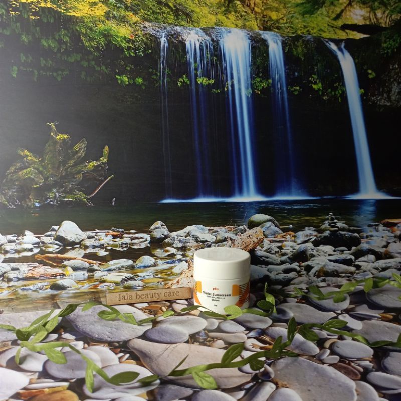 pbu MOIST SUNSCREEN SPF 50+ PA++++BEIGE/Cream moist sunscreen/Sunscreen wajah/Cream wajah/Original 1