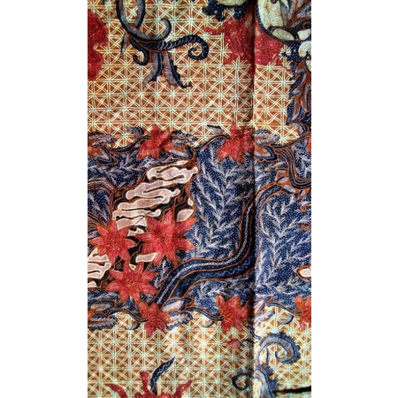 KAIN BAWAHAN & SELENDANG SUTERA ATBM TWISS SOGAN BATANGAN ASLI PEKALONGAN BATIK TULIS ORI PEKALONGAN