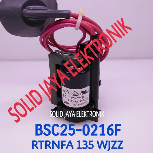 STAR BRANDS PLAYBACK FLYBACK TV SHARP BSC25-0216F FA135 RTRNFA 135 WJZZ - FA 135 FA-135 BSC25-0216 B