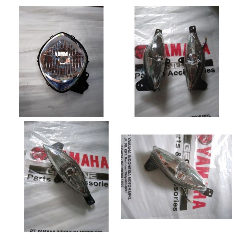 lampu sein sen riting depan fino fi 125 reflektor lampu depan fino 125 fi injeksi original