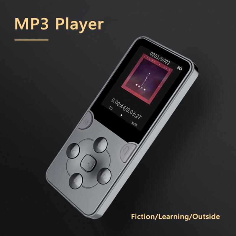 Zzz MP4 Player Layar 1.8 &quot;Noise Reduction Support TF Card, E-Book Recording