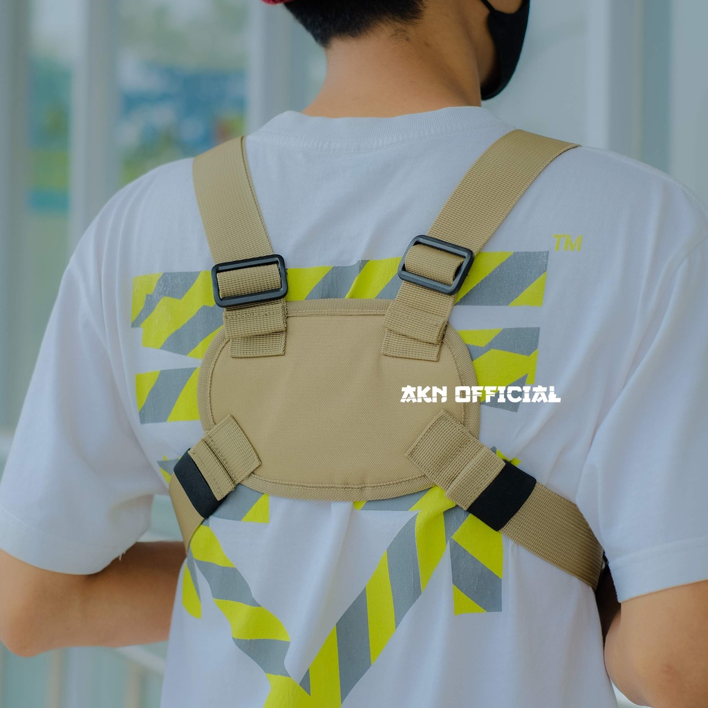 AKN Offcial - Chest Bag Tactical Rig Chalico Bag Outdoor untuk Pria