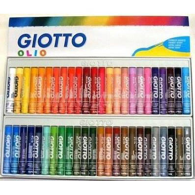 

[COD] Crayon pastel 48 warna OLIO giotto extra strong OBRAL Kode 1130