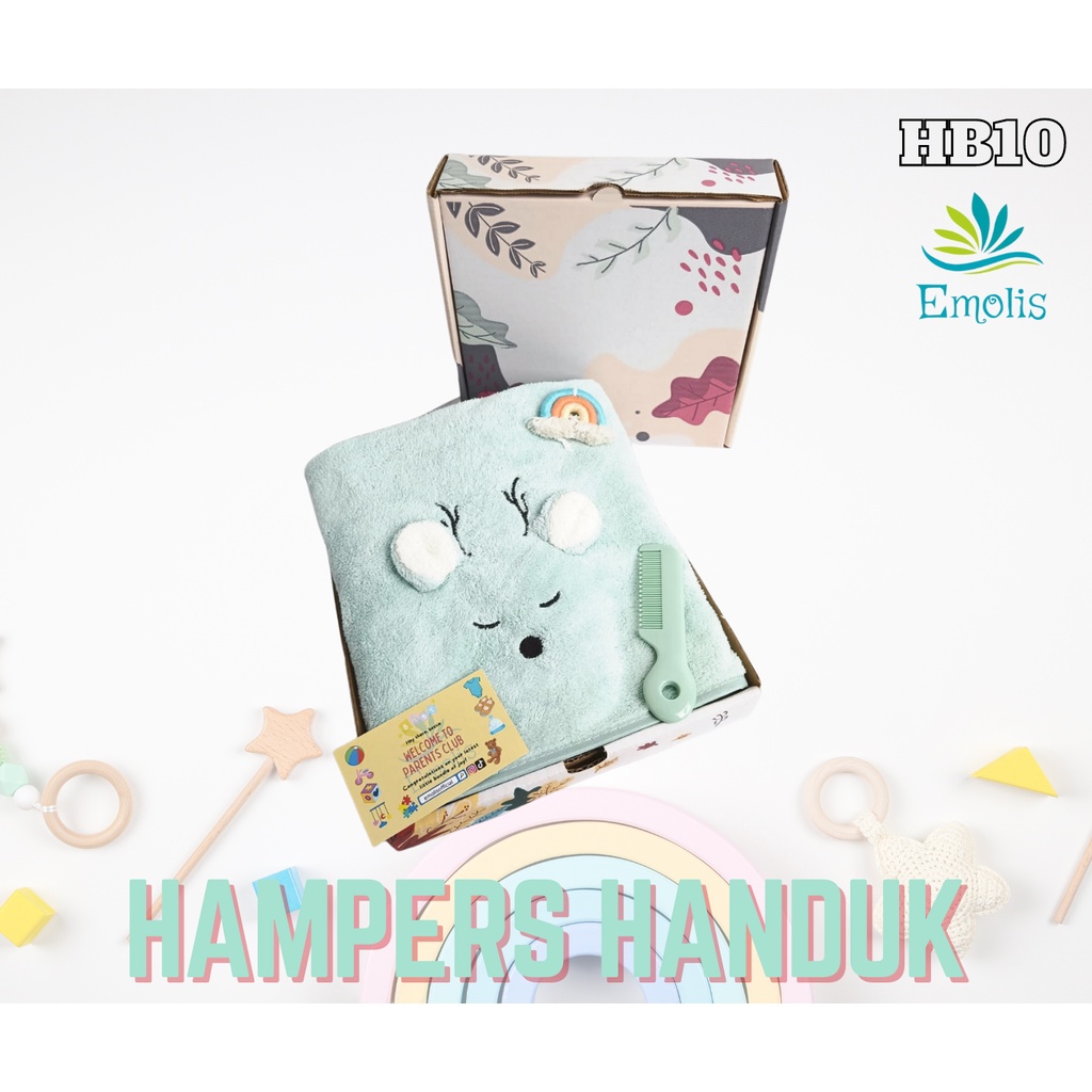 HB10 Hampers Bayi Newborn Baby Gift Emolis Kado Bayi Lahiran Unisex / Boy / Girl Perlengkapan Bayi Murah