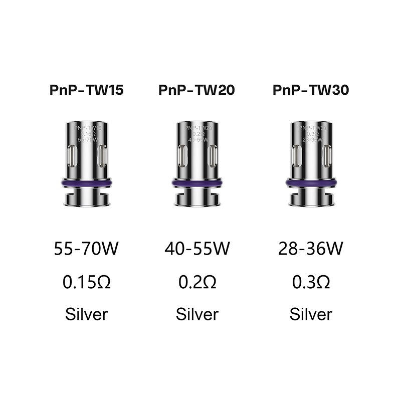 VOOPOO PnP TW Coil for Drag H80S / Drag E60 pnp tw coil Series