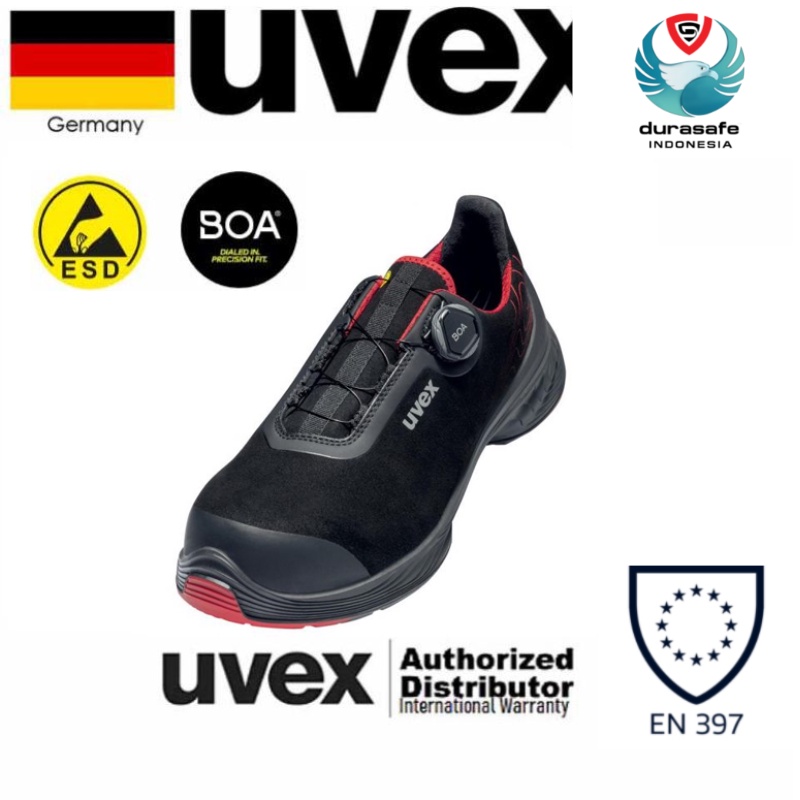 Sepatu Safety UVEX 6840.2 Uvex 1 G2 S3 SRC Safety Shoes ORIGINAL