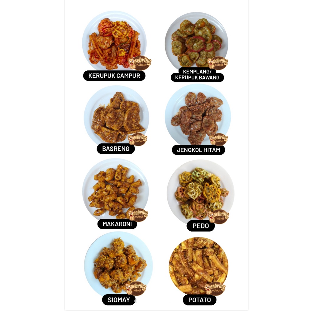 

Sebring 1 KG Bumbu kacang daun jeruk Bandung