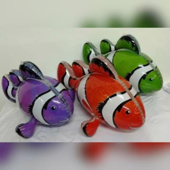 GROSIR 12 BIJI Balon Tiup IKAN NEMO SUPER termurah bisa dijual kembali - Terlaris Mainan BALON TIUP 