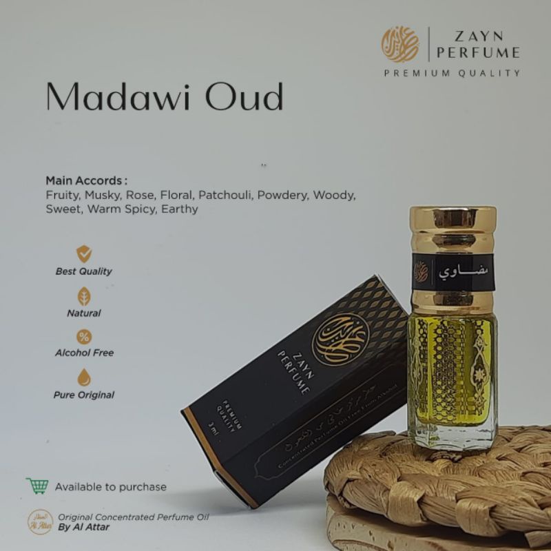 Madawi Parfum Madawi Oud | Madawi Arabian Oud | Minyak Wangi Madawi Bibit Oud Import Arab Original