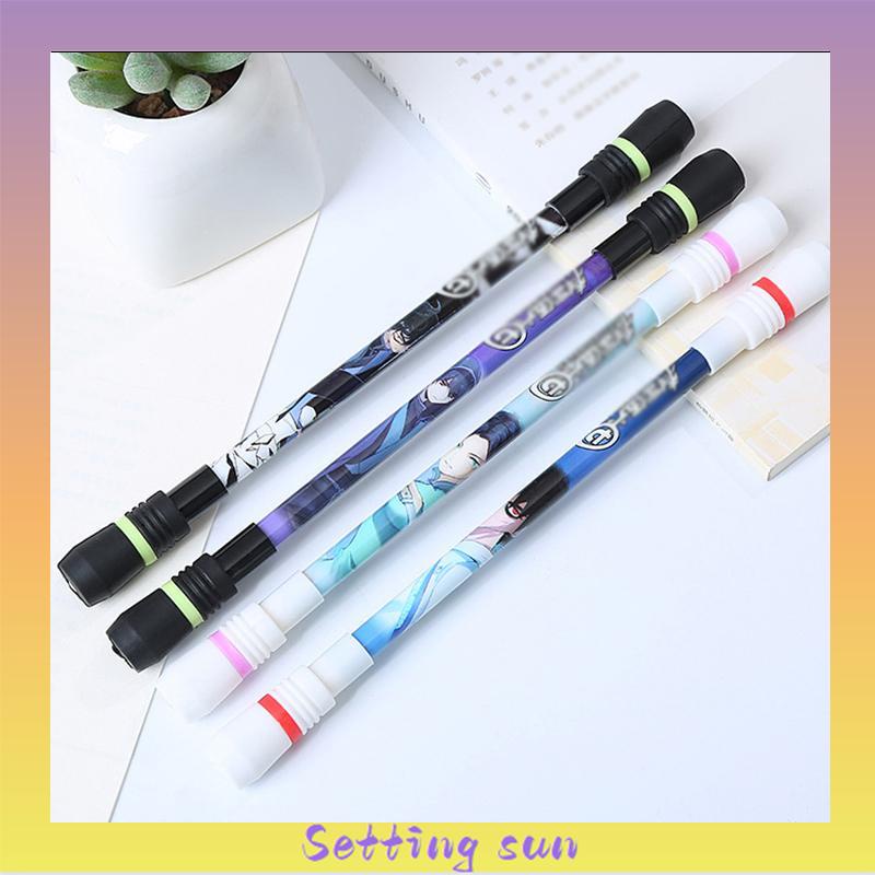 Spinning Pen Murah LED Rotating Gaming Pen Oily Luminous Pen Balance Pen Fleksibel Untuk Pemula Berputar TN