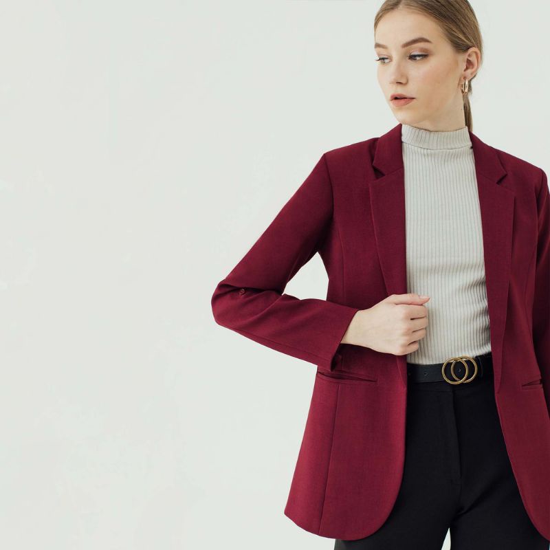 Blazer Wanita Casual Blazer Wanita Kantor Blazer Wanita Terbaru