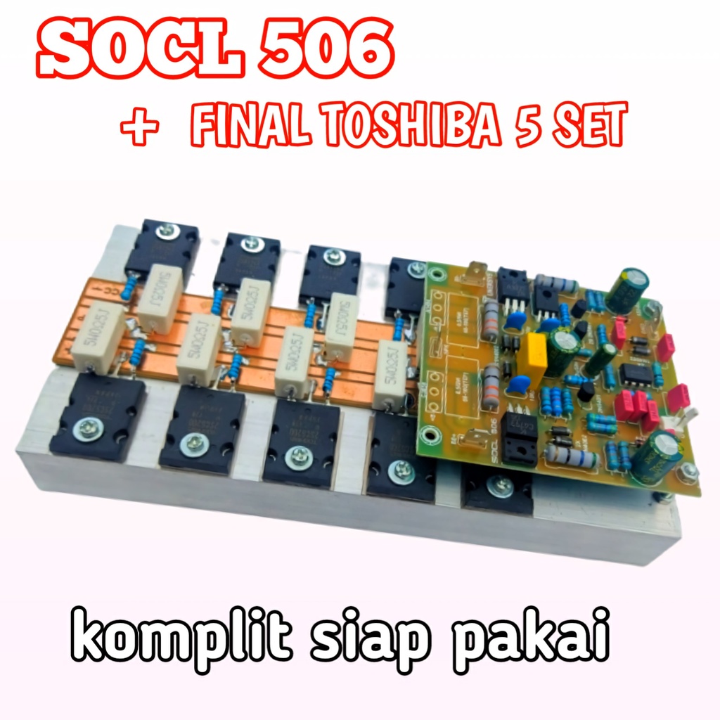 SOCL 506 TUNERSYS + TOSHIBA 5 SET TOSHIBA ORIGINAL