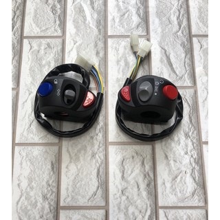 SAKLAR HOLDER SWITCH DOMINO SET KIRI KANAN UNIVERSAL mio vario beat