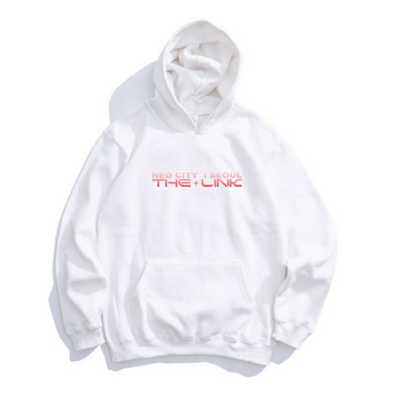 Hoodie Jumper NCT 127 Neo City The Link GRADASI MERAH
