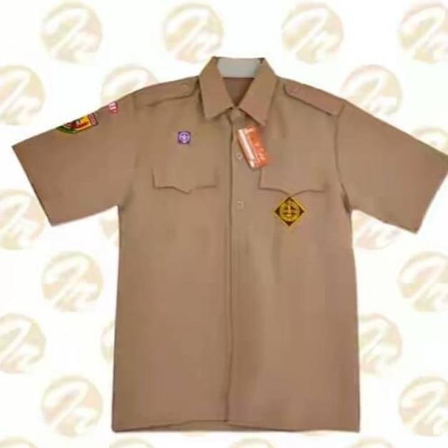 pramuka Seragam bahan kain larici