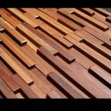 Panel Dinding Kayu Jati / wall panel 3D Tipe &quot;Z&quot; / Panel Kayu Jati Mozaik